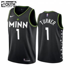 Minnesota Timberwolves Evan Turner 1 2020-21 City Edition Lasten Pelipaidat Swingman